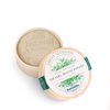 Peeling-Seife mit grünem Tee und Pfefferminze in einer Holzkiste, 100 g