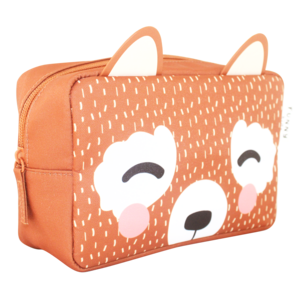 Trousse (20x13x8) Funny Kids - Panda Roux