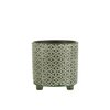 J-Line Flower Pot Flower - Ceramic - green - large - Ø 16.5 cm