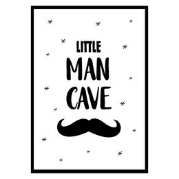 Little Man Cave børneplakat