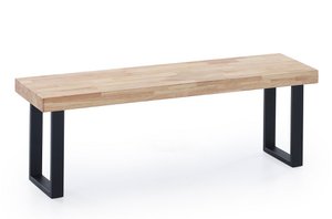 SITZBANK LOFT NORDISCHE EICHE / SCHWARZ. OK1266 (8444)