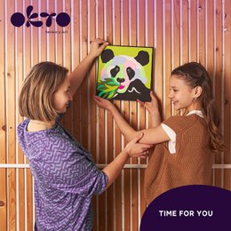 Okto Sensory Art Kleuren Op Nummers - Dieren - Panda