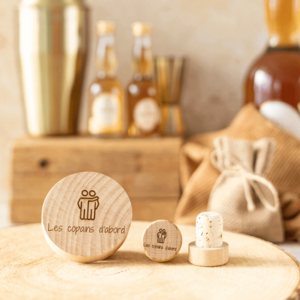 "Friends First" Round Bottle Opener - My Bambou