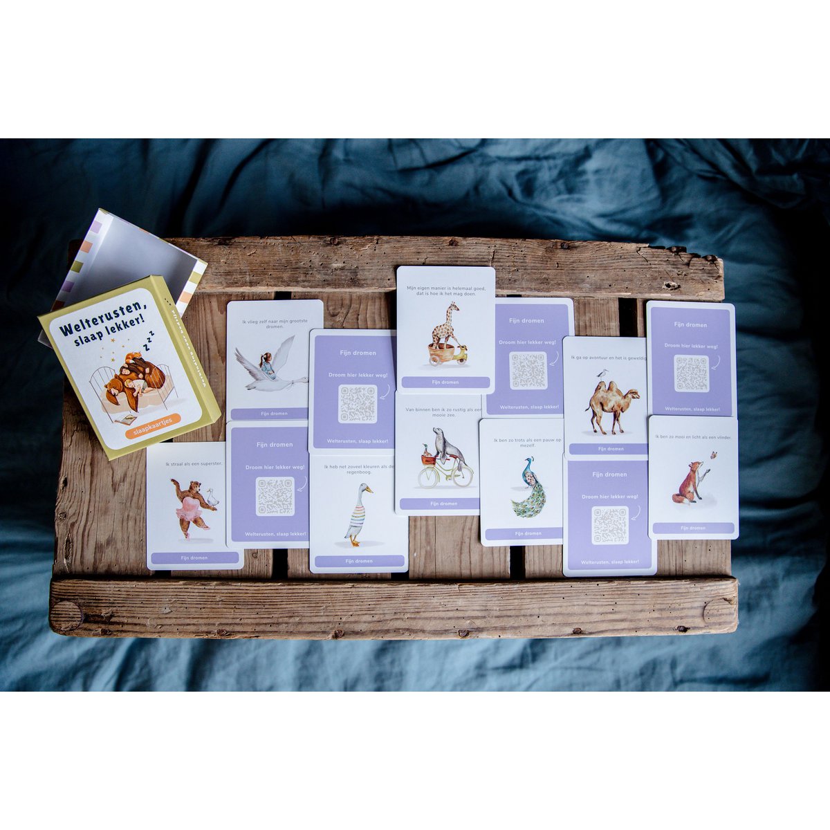 ¡Buenas noches, duerme bien! Tarjetas para dormir