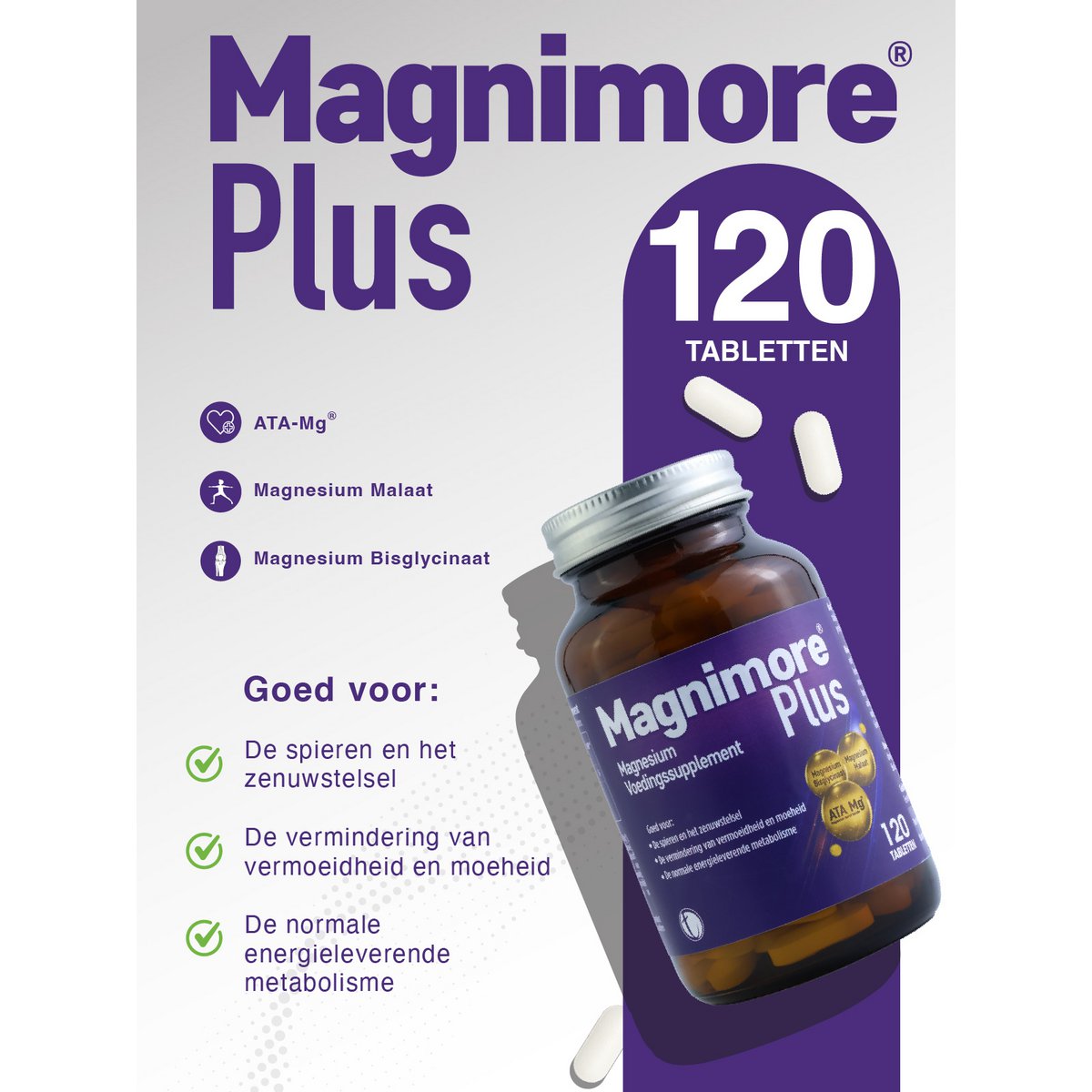 Magnimore Plus 120 | Magnesiumpräparat