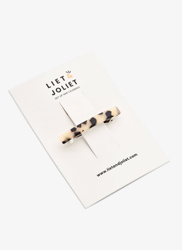 Hair clip Janet beige
