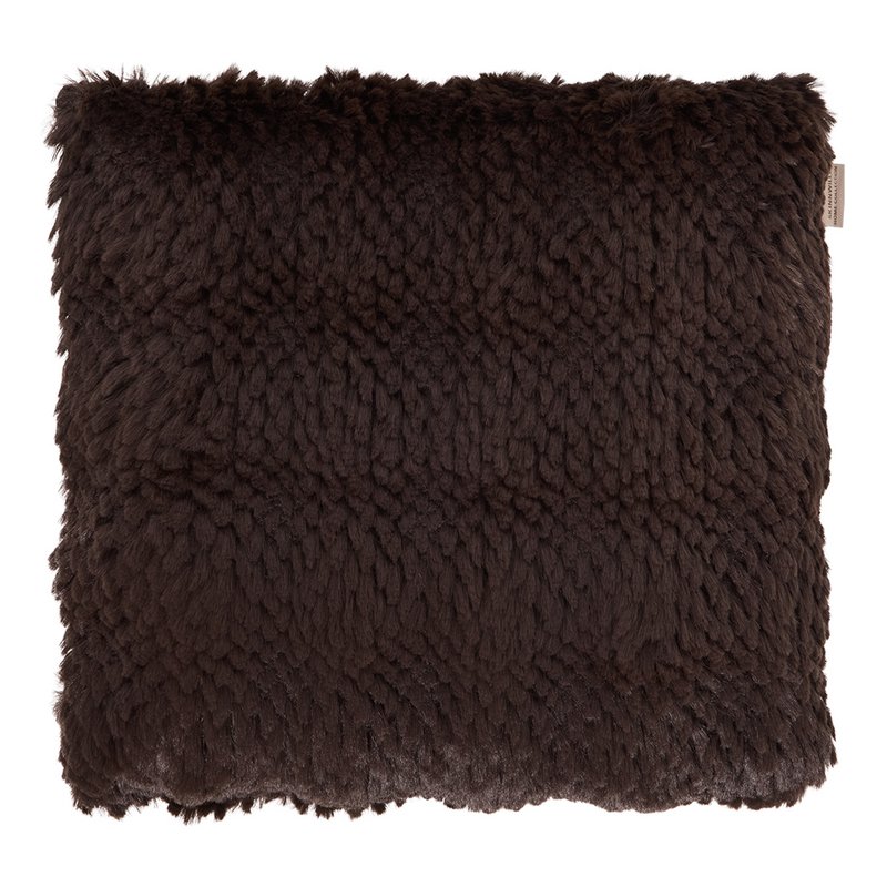 Tuva Cushion M- Brown 45x45