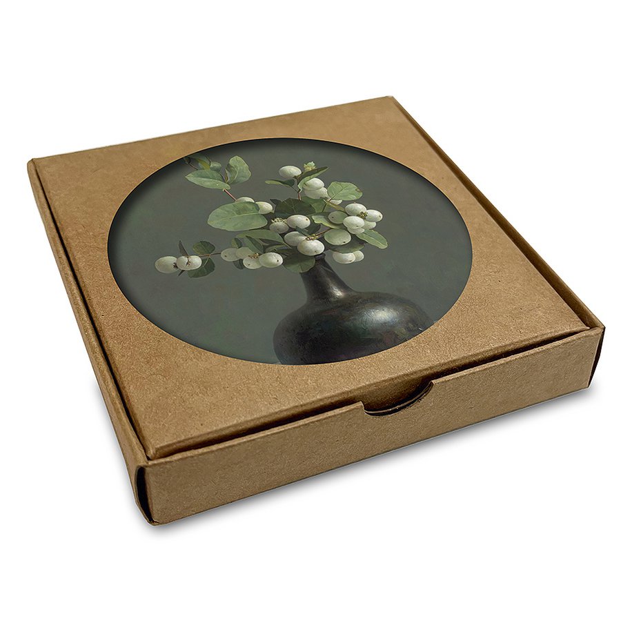 6 posavasos - Snowberry, Henk Helmantel