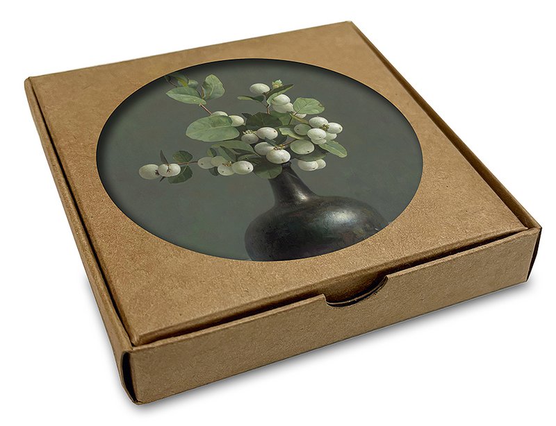 6 posavasos - Snowberry, Henk Helmantel