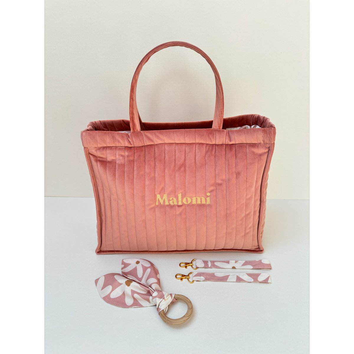 Blush Rose mother's bag