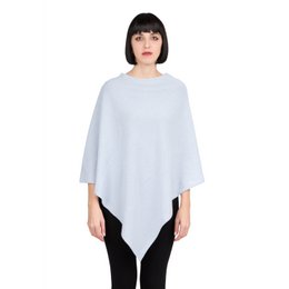 LOVELY - Poncho carré classique en pur cachemire