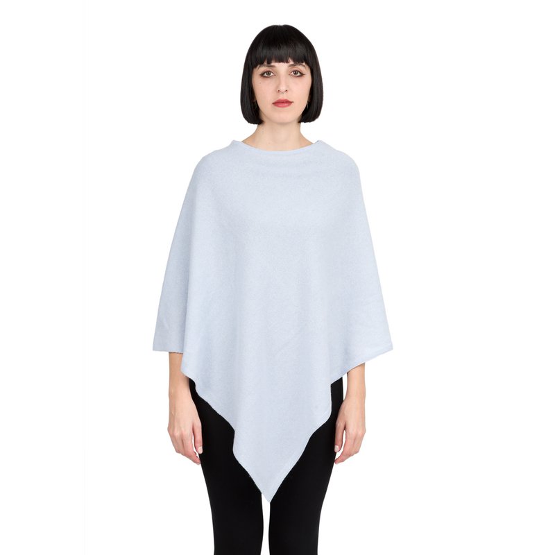LOVELY - Poncho carré classique en pur cachemire