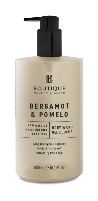 Boutique Scent Bergamot & Pomelo Body Wash 500ml