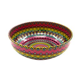 Metalen kom - Mandala 2 - medium - 9 cm