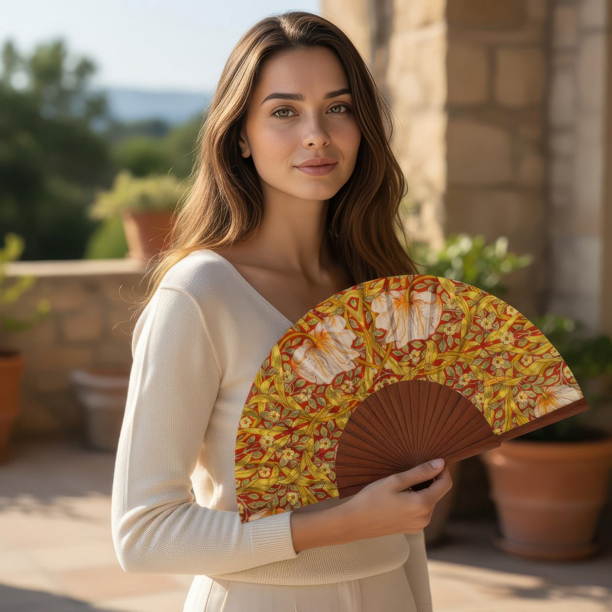 Hand Fan Made in Spain Basile