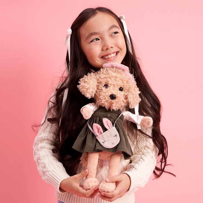 Plush toy, Lucky Doggy, Lucky Fendi: Paris Travel 38cm 