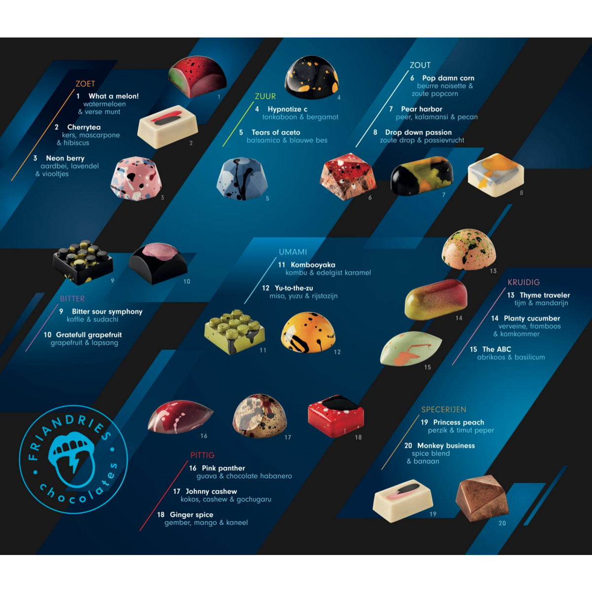 Premium Chocolate Collection (20pcs)