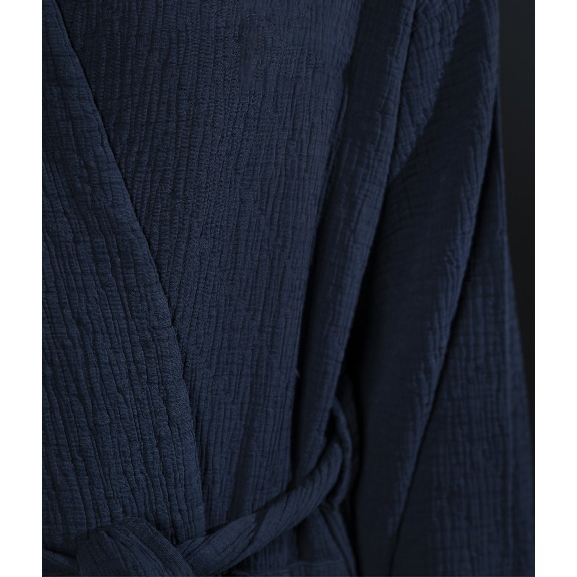 Men's bathrobe Orion Solid Anthracite
