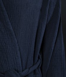 Men's bathrobe Orion Solid Anthracite