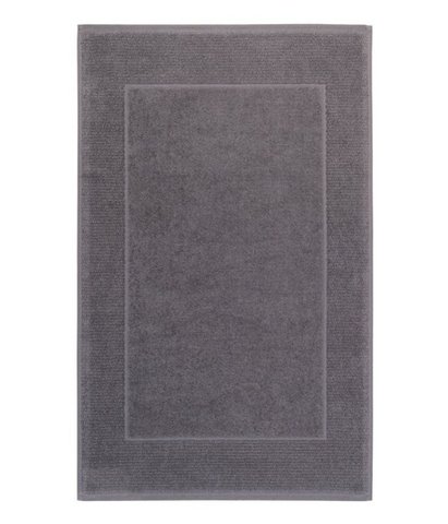 Badematte Luxus Grau