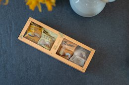 Karamelfyldt Mallows Giftbox - 8 stk - Sommerudgave