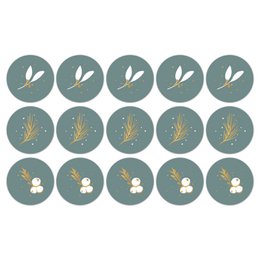 Let's decorate gift stickers on a roll - 500 pieces
