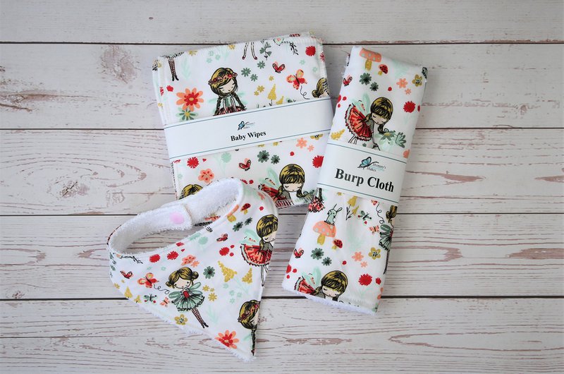 Nouveau coffret cadeau bébé, coffret cadeau Eco, bavoir bébé, lingettes bébé réutilisables, chiffon rot, cadeau nouvelle maman, bavoir dribble