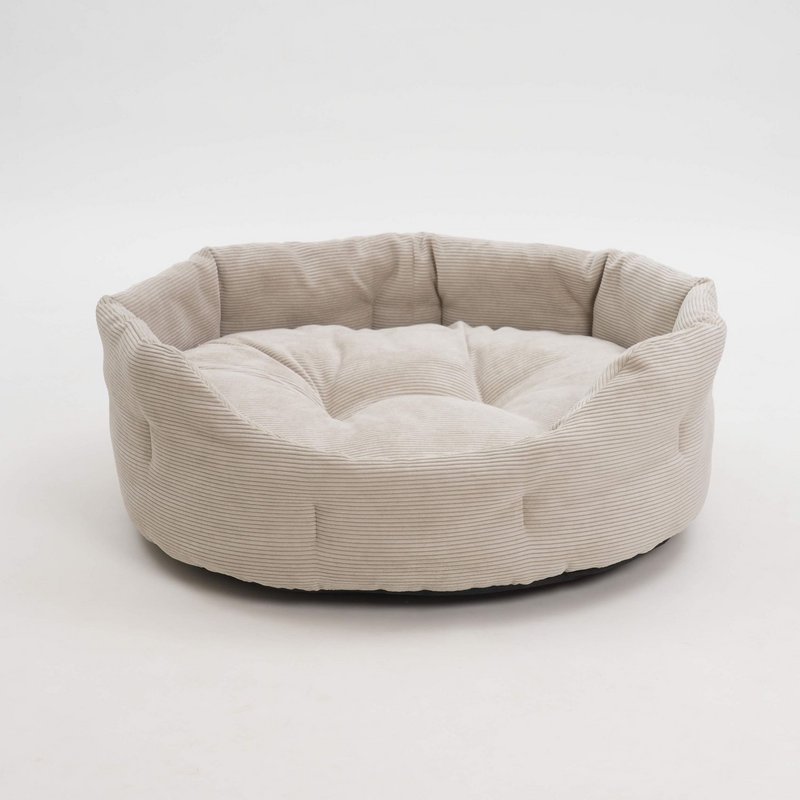 Hundekörbchen Chelsea Cord gravel