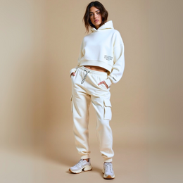 Jogger "MENTAL HEALTH" - Weiss