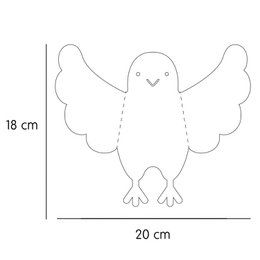 Chick wall hanger