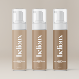 HELIOUX® EXPRESS SELF TAN MOUSSE MØRK
