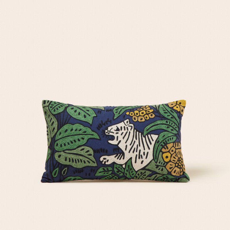 Housse de coussin TIGRIS encre