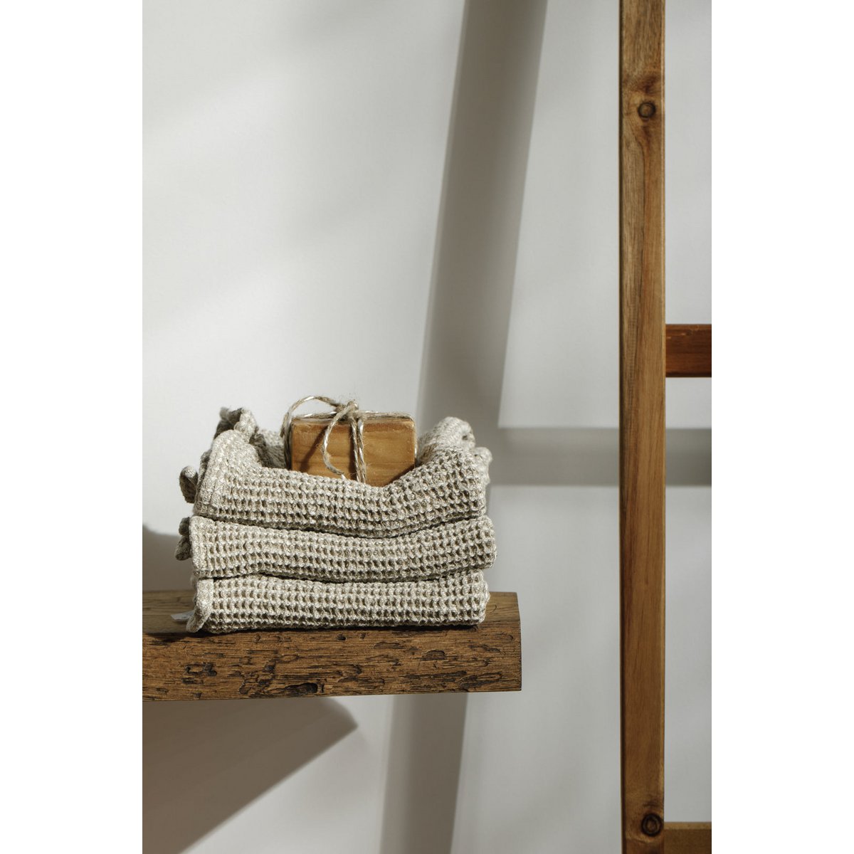 Drap de bain lin gaufré / Petit