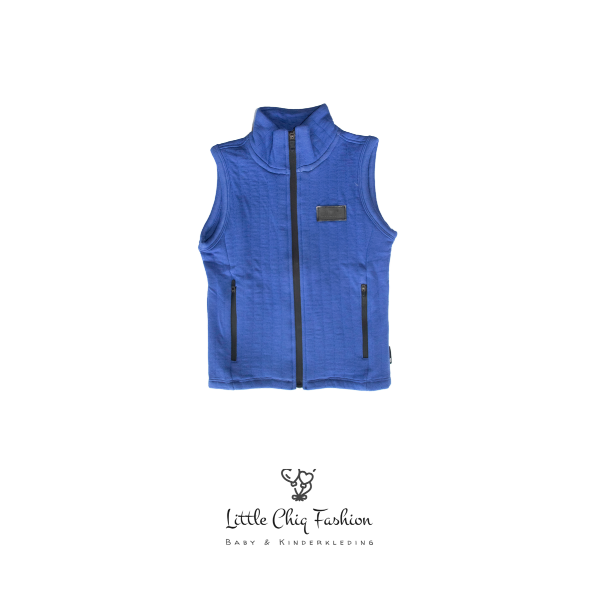 LEWYLOU NO4 Bodywarmer Blue – Premium Comfort – Luxury Streetwear