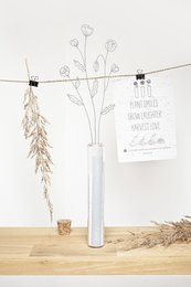 100 Geluksmomentjes - Dank je #klaprozen (zaadjes in groeipapier)