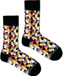 Helden auf Socken Block 1 Socken