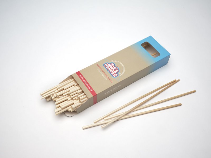 Cannucce di grano 100 pezzi 21 cm