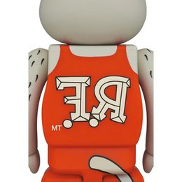 Set Bearbrick 400% e 100% - Rat Fink di Ed "Big Daddy" Roth (Grigio)
