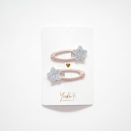 Pasadores Estrellas Azules - Colección Paris