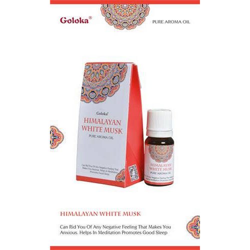  Goloka fragrance oil Himalayan White Musk 10ml