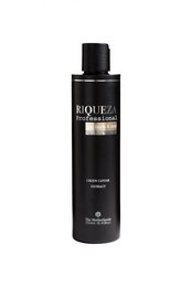 Black bottle of 250ml Hair, Body & Soul shampoo. Cylindrical shape with black cap.