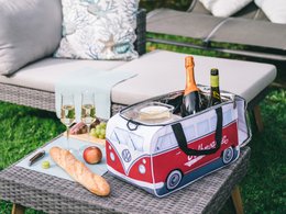 Volkswagen VW T1 Bus Cooler Bag (25 l) - Red