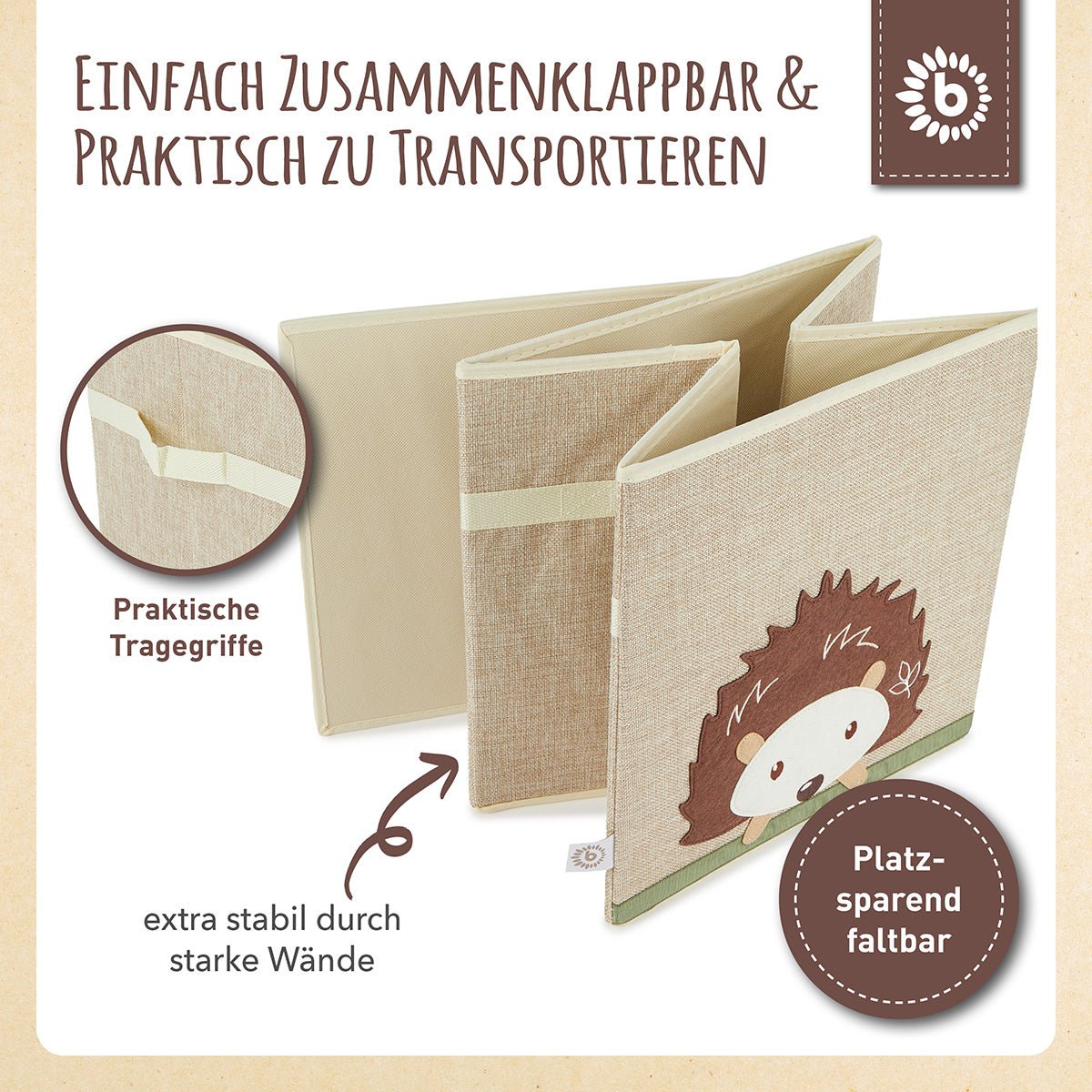 Storage box hedgehog