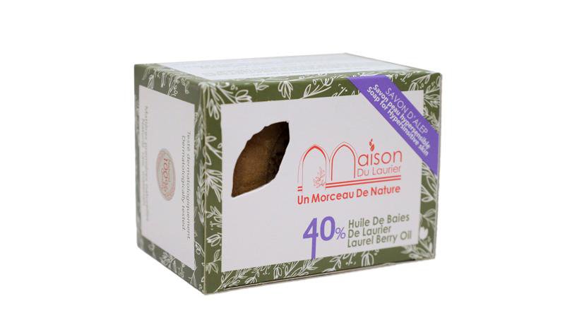 Alepposæbe 200gr 40% laurbærbugtolie