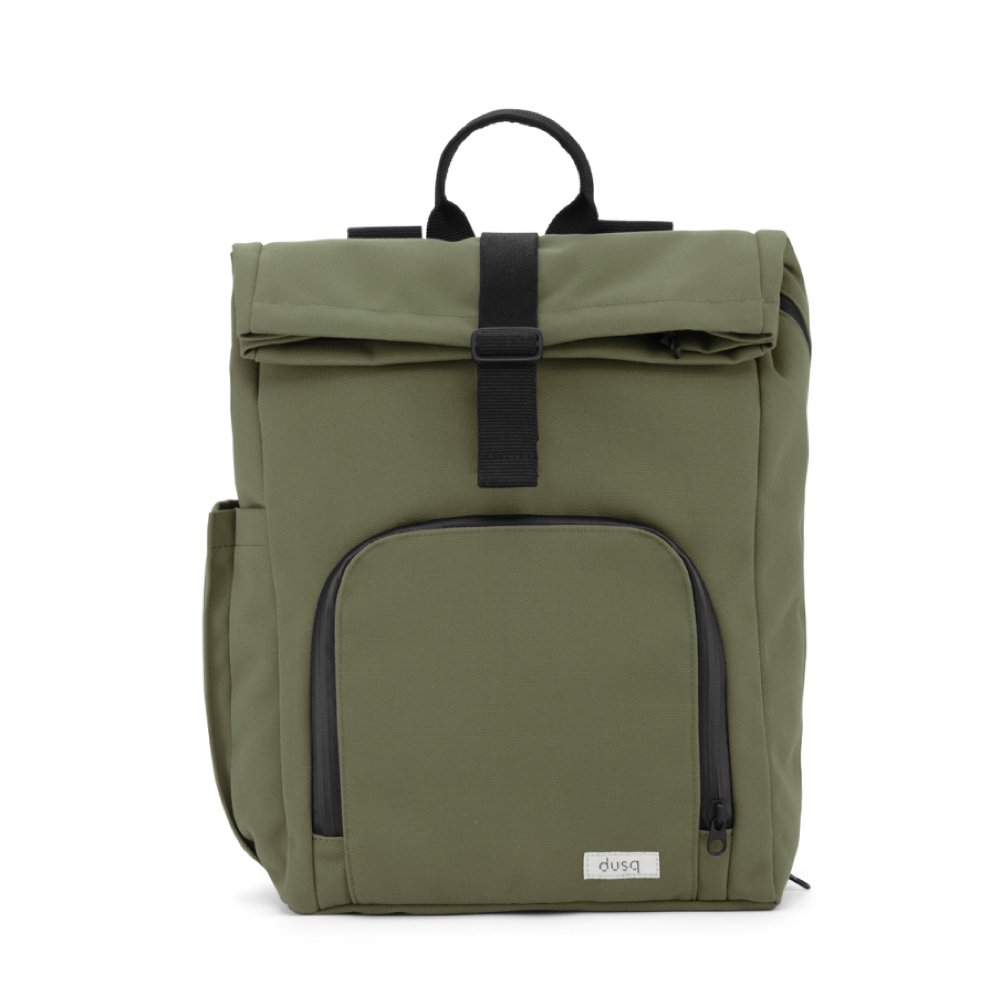 vegan bag | canvas - forest green