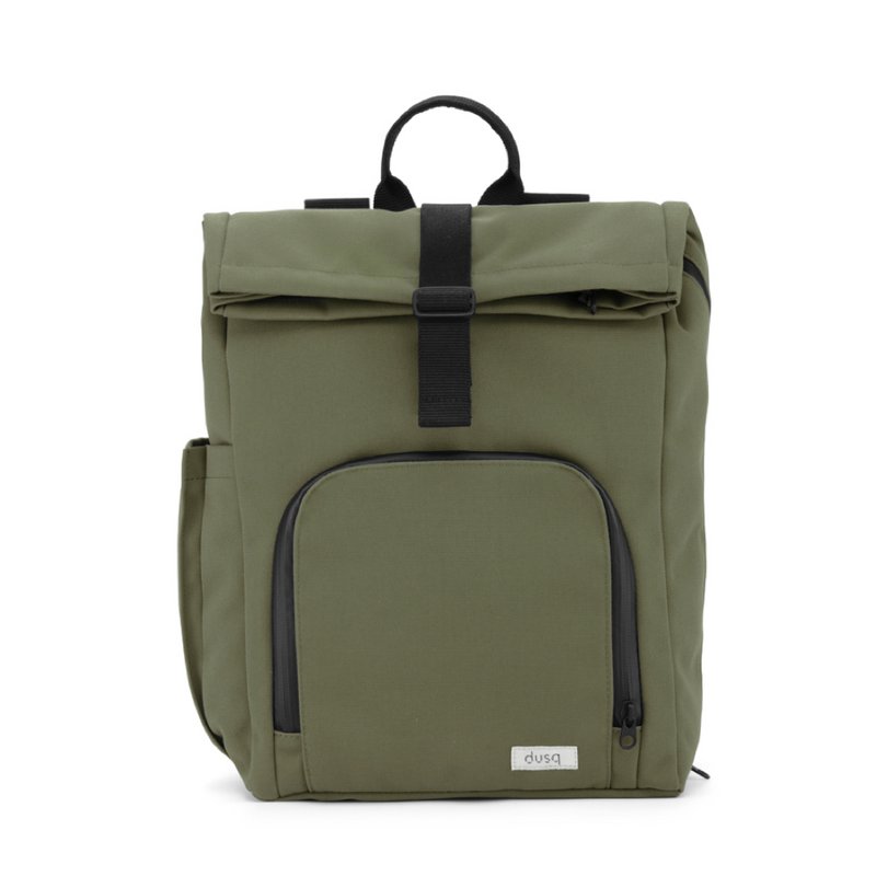 vegane Tasche | Leinwand - Waldgrün