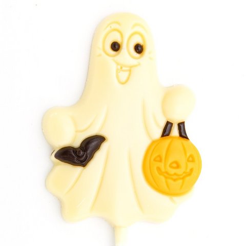 Lolly halloween spook (wit) 30 Grs
