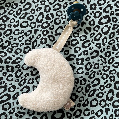 Schnullertuch Moon Deluxe - Creme