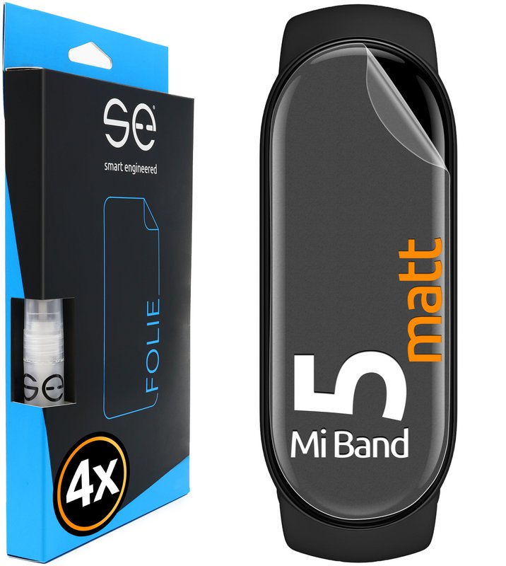 Película protectora 4x se® 3D (antirreflectante) Xiaomi Mi Band 5