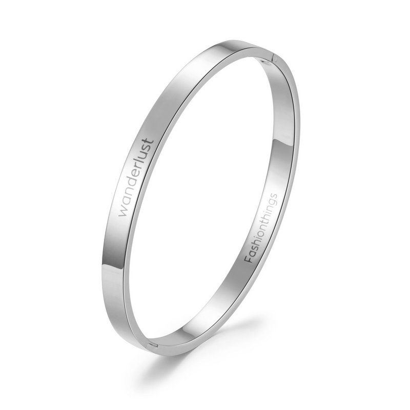 Bangle Wanderlust Silver 6mm